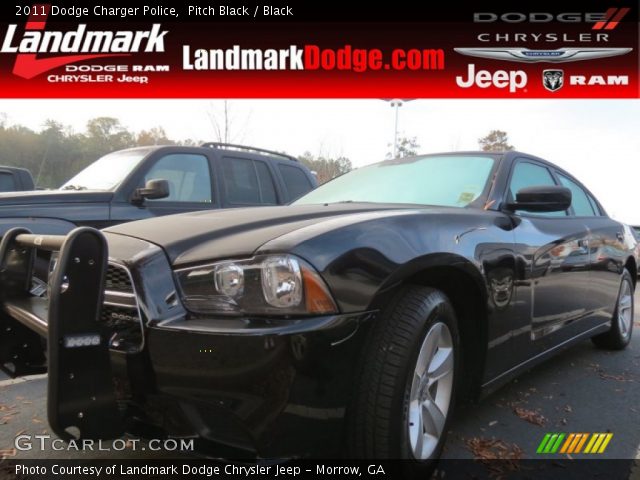 2011 Dodge Charger Police in Pitch Black