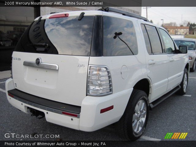 2008 Mercury Mountaineer AWD in White Suede
