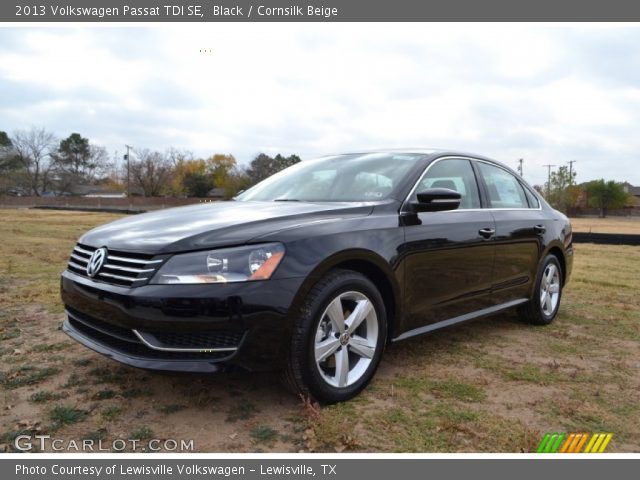 2013 Volkswagen Passat TDI SE in Black