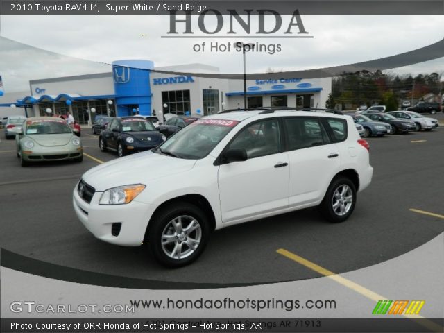 2010 Toyota RAV4 I4 in Super White