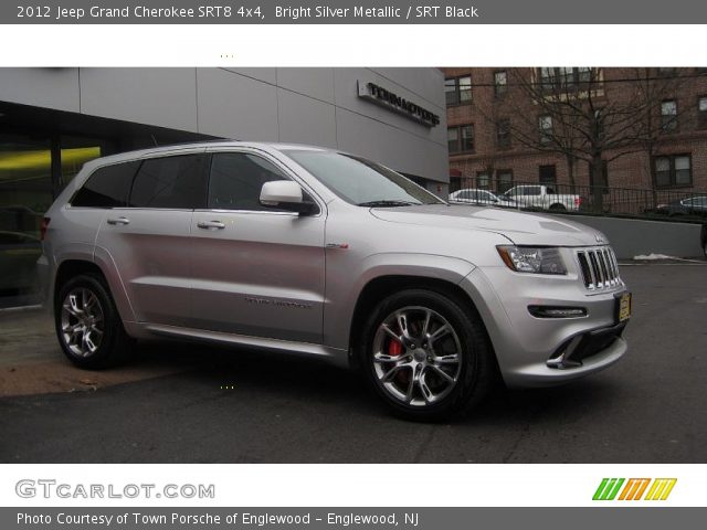 2012 Jeep Grand Cherokee SRT8 4x4 in Bright Silver Metallic