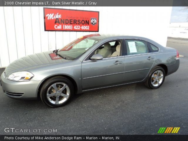 2008 Chevrolet Impala LT in Dark Silver Metallic