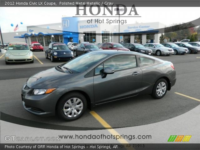 2012 Honda Civic LX Coupe in Polished Metal Metallic