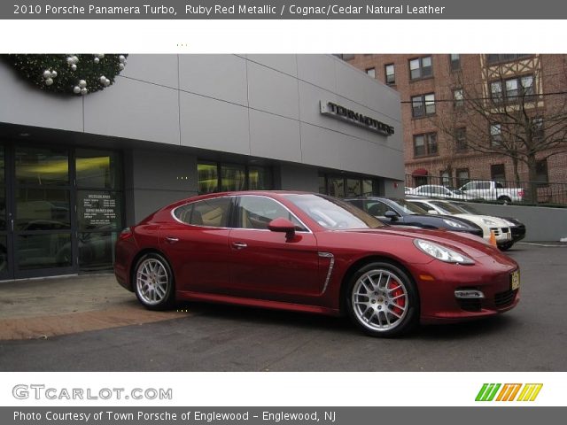 2010 Porsche Panamera Turbo in Ruby Red Metallic