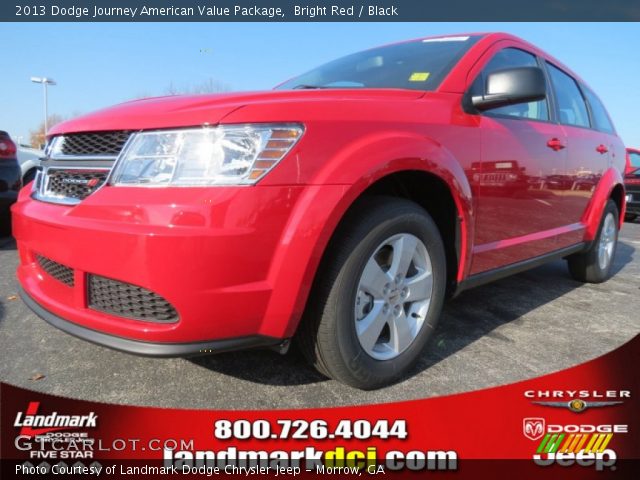 2013 Dodge Journey American Value Package in Bright Red