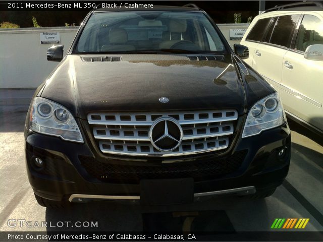 2011 Mercedes-Benz ML 350 in Black