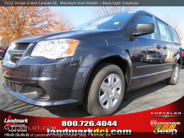 2013 Dodge Grand Caravan SE in Maximum Steel Metallic