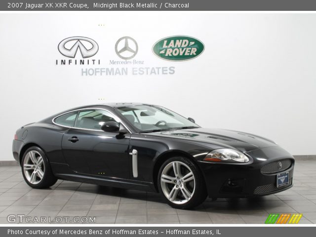 2007 Jaguar XK XKR Coupe in Midnight Black Metallic