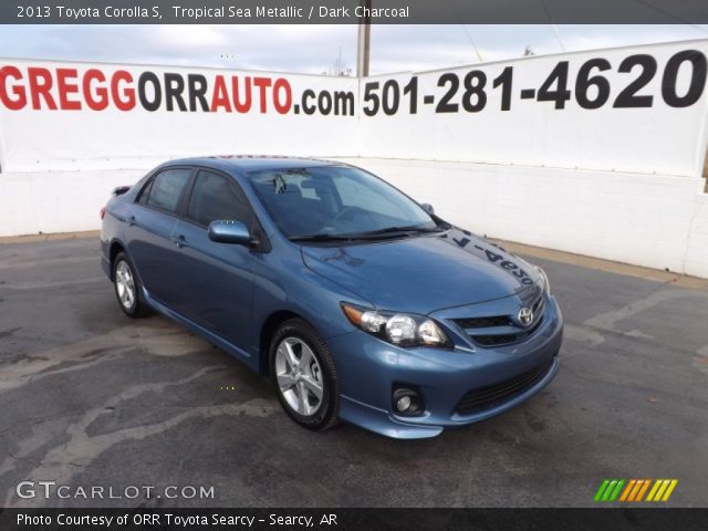 2013 Toyota Corolla S in Tropical Sea Metallic