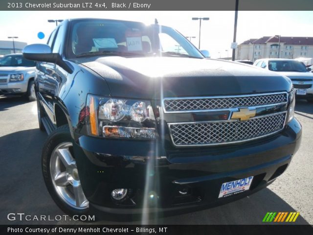 2013 Chevrolet Suburban LTZ 4x4 in Black