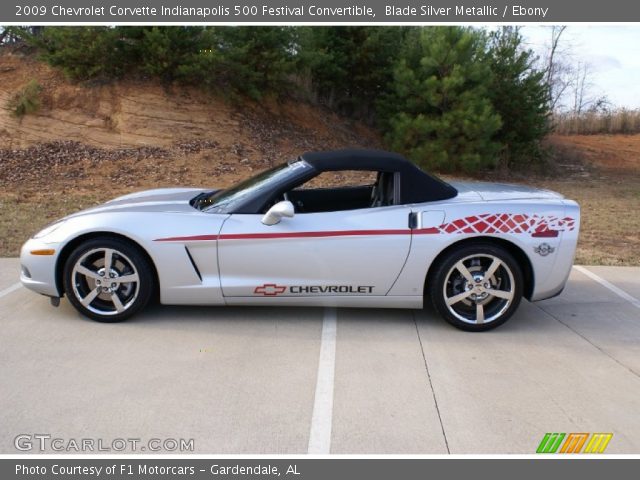 2009 Chevrolet Corvette Indianapolis 500 Festival Convertible in Blade Silver Metallic