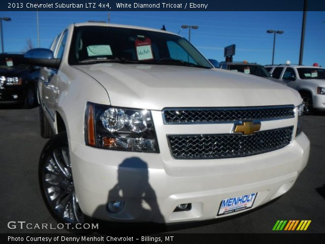 2013 Chevrolet Suburban LTZ 4x4 in White Diamond Tricoat