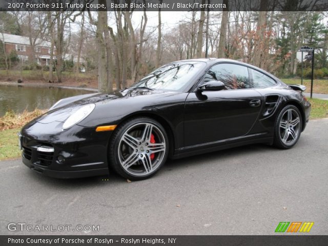 2007 Porsche 911 Turbo Coupe in Basalt Black Metallic