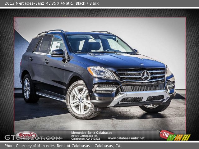 2013 Mercedes-Benz ML 350 4Matic in Black
