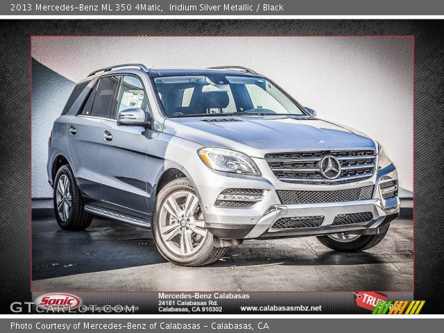 2013 Mercedes-Benz ML 350 4Matic in Iridium Silver Metallic