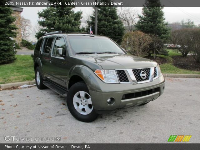 2005 Nissan Pathfinder SE 4x4 in Canteen Green Metallic