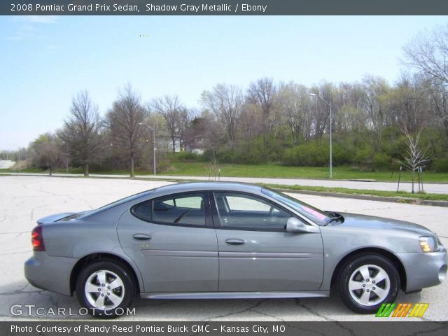 2008 Pontiac Grand Prix Sedan in Shadow Gray Metallic