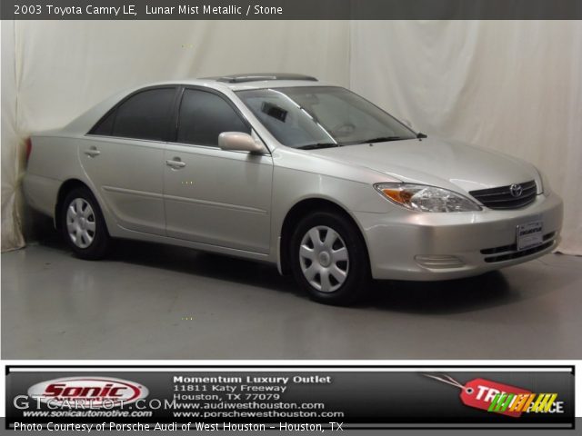 2003 Toyota Camry LE in Lunar Mist Metallic