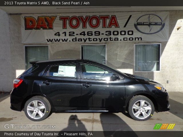 2013 Toyota Matrix S AWD in Black Sand Pearl