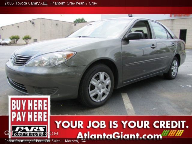 2005 Toyota Camry XLE in Phantom Gray Pearl