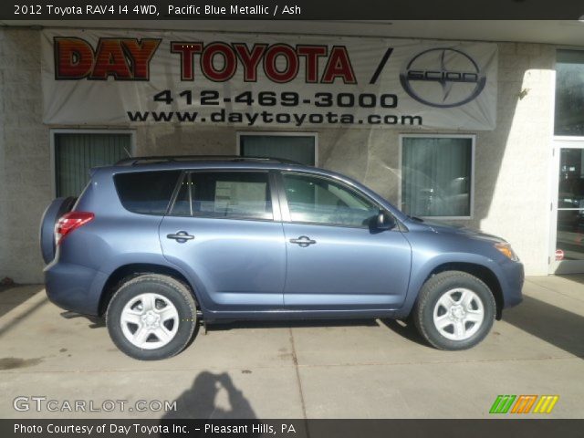 2012 Toyota RAV4 I4 4WD in Pacific Blue Metallic