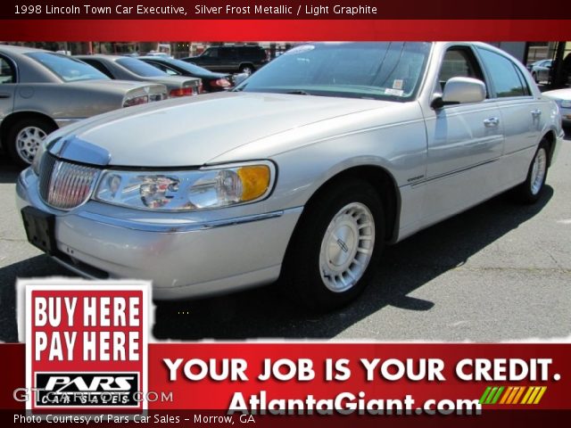 1998 Lincoln Town Car Executive in Silver Frost Metallic