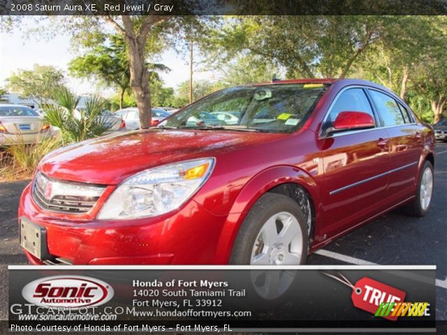 2008 Saturn Aura XE in Red Jewel