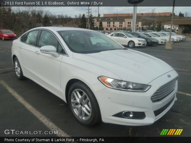 2013 Ford Fusion SE 1.6 EcoBoost in Oxford White