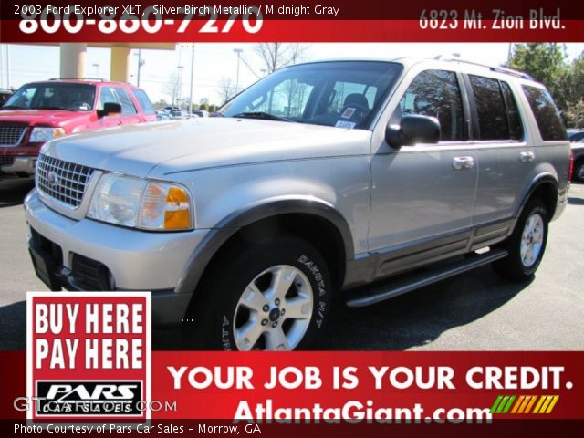 2003 Ford Explorer XLT in Silver Birch Metallic