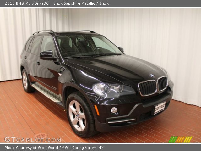 2010 BMW X5 xDrive30i in Black Sapphire Metallic
