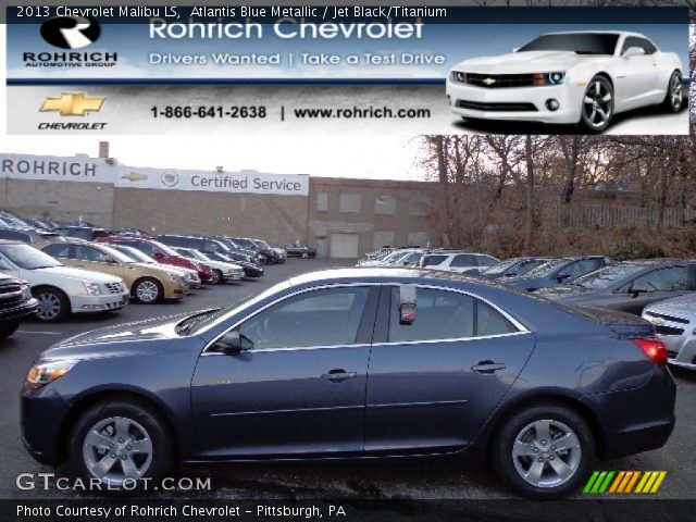 2013 Chevrolet Malibu LS in Atlantis Blue Metallic