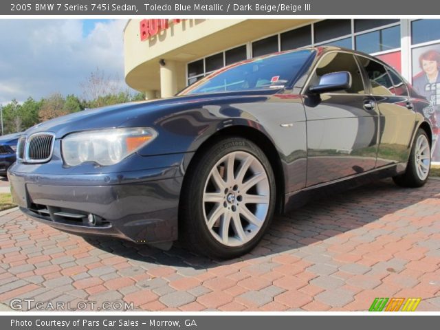 2005 BMW 7 Series 745i Sedan in Toledo Blue Metallic