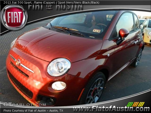 2013 Fiat 500 Sport in Rame (Copper)