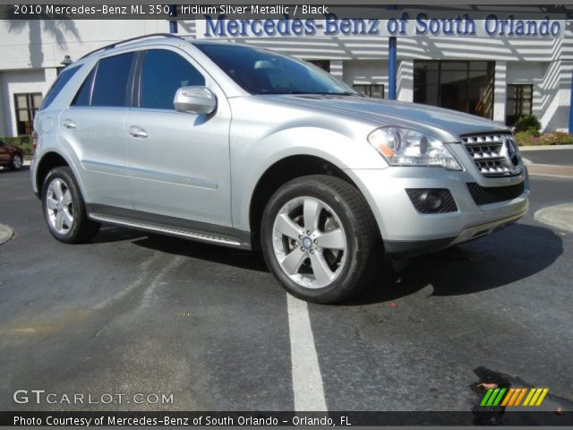 2010 Mercedes-Benz ML 350 in Iridium Silver Metallic
