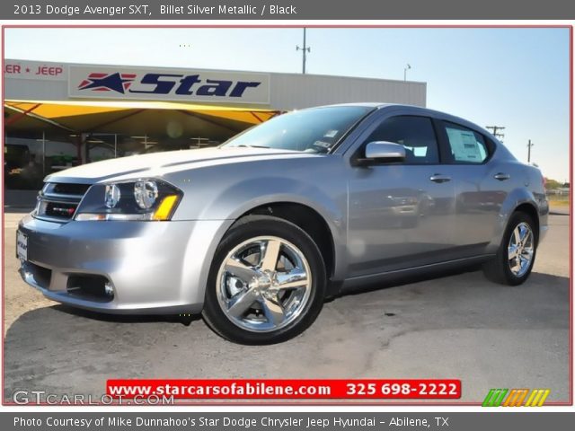 2013 Dodge Avenger SXT in Billet Silver Metallic