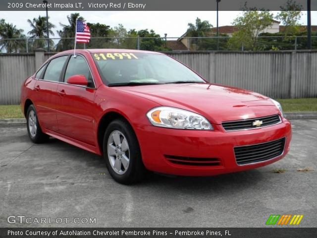 2009 Chevrolet Impala LT in Victory Red