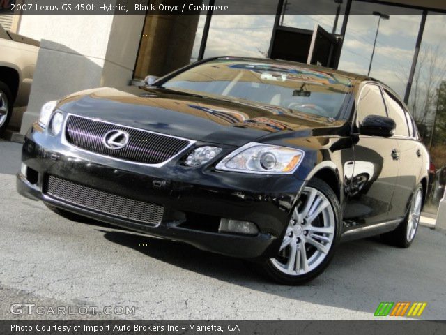 2007 Lexus GS 450h Hybrid in Black Onyx