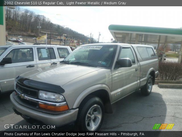 2002 Chevrolet S10 LS Regular Cab in Light Pewter Metallic
