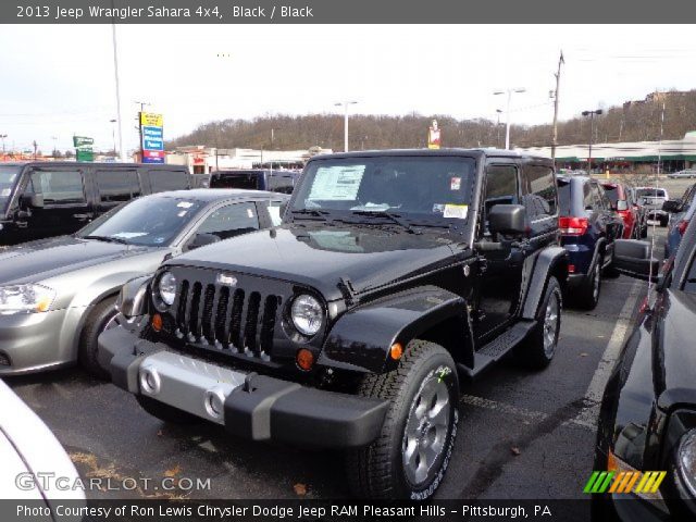 2013 Jeep Wrangler Sahara 4x4 in Black