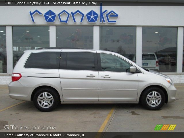 2007 Honda Odyssey EX-L in Silver Pearl Metallic