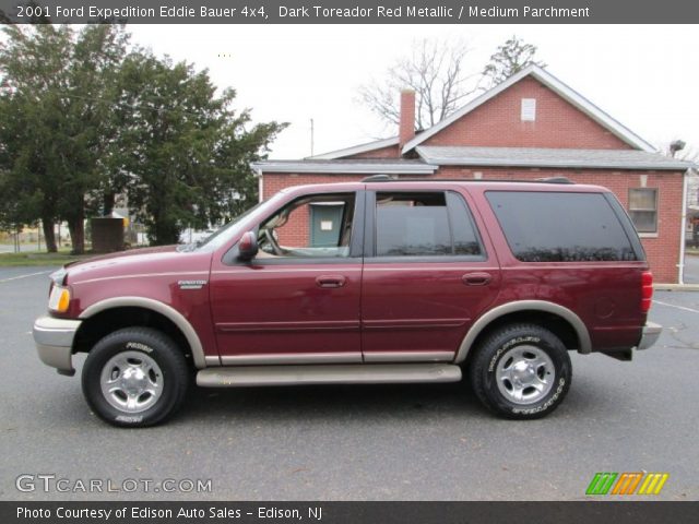 2001 Ford Expedition Eddie Bauer 4x4 in Dark Toreador Red Metallic