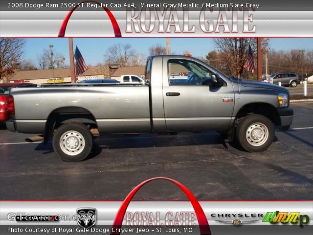 2008 Dodge Ram 2500 ST Regular Cab 4x4 in Mineral Gray Metallic
