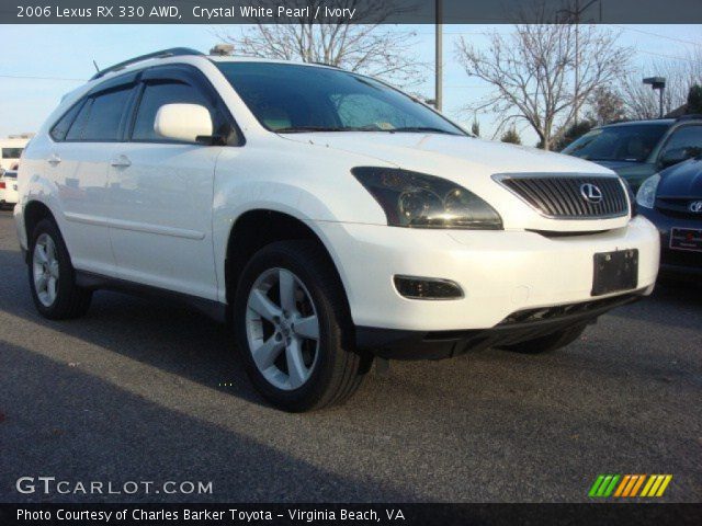 2006 Lexus RX 330 AWD in Crystal White Pearl