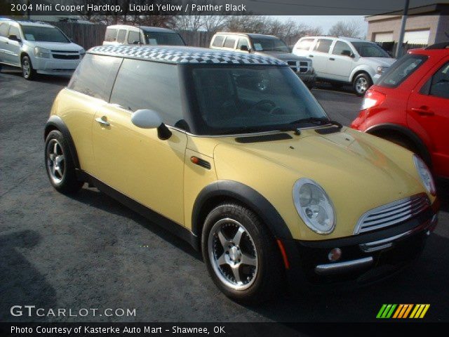 2004 Mini Cooper Hardtop in Liquid Yellow