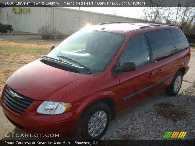 2006 Chrysler Town & Country  in Inferno Red Pearl