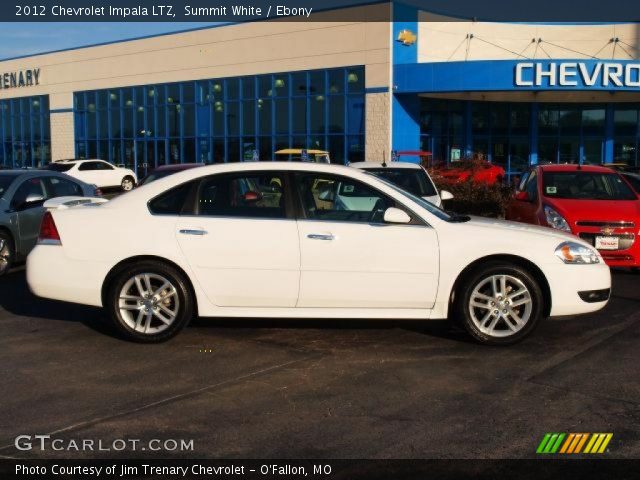 2012 Chevrolet Impala LTZ in Summit White