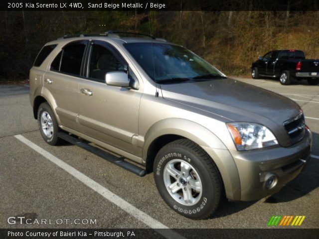 2005 Kia Sorento LX 4WD in Sand Beige Metallic