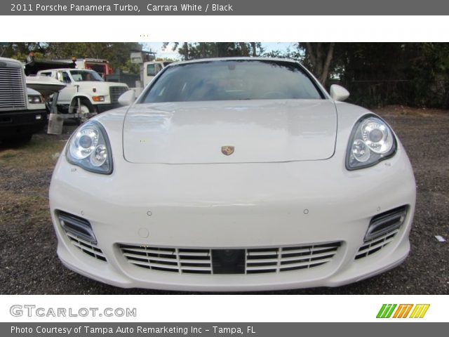 2011 Porsche Panamera Turbo in Carrara White