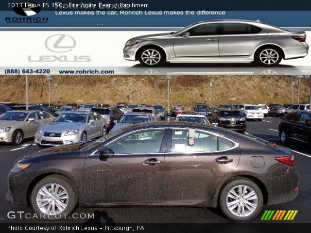 2013 Lexus ES 350 in Fire Agate Pearl