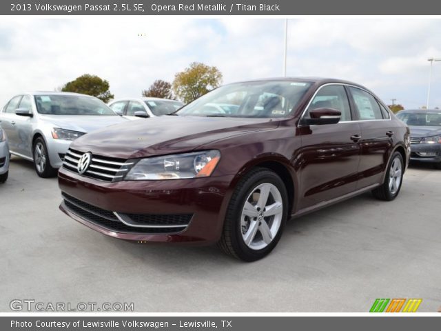 2013 Volkswagen Passat 2.5L SE in Opera Red Metallic